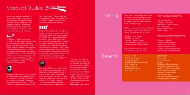 microsoft 2014 graduate brochure