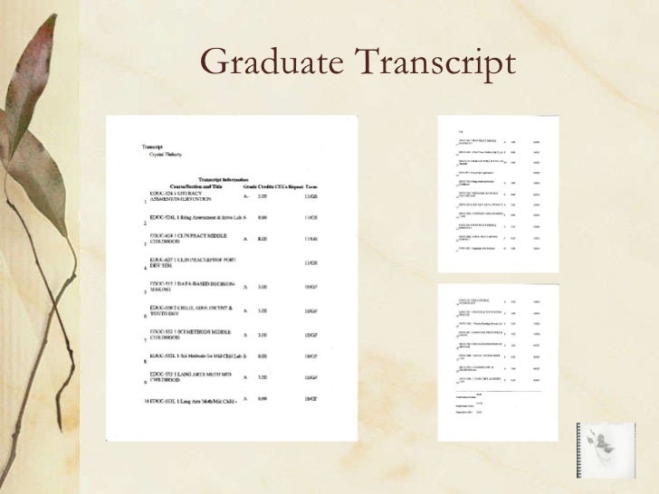 Graduate Portfolio
