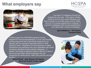 Whitbread Values Start your Career in Hospitality Finance or Revenue Management | PPTX