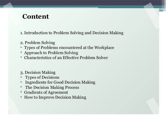 A systematic approach to problem solving is called image