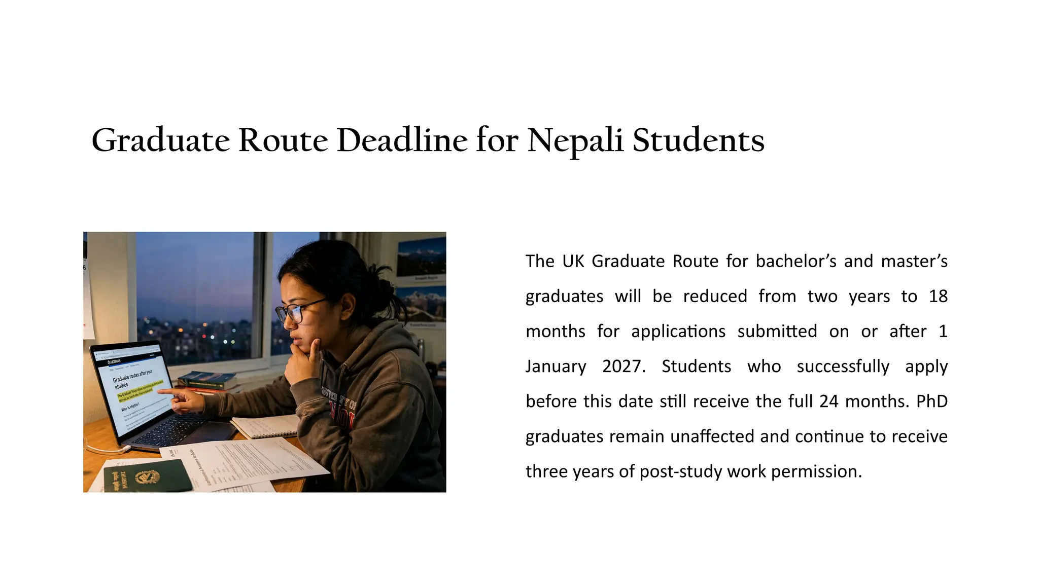 Graduate Route Deadline - Complete Guide