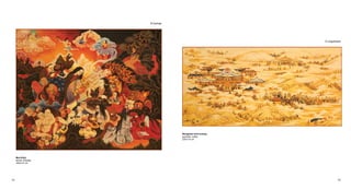 72 73
B.Uyanga
Mercifully
kanka- thangka
160x137 cm
E.Uuganbayar
Mongolian bird hunting
gouache, cotton
220x110 cm
 