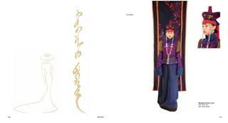 100 101Bachelor
Myangat women’s coat
size: 44 /2 pcs./
silk, mixed media
S.Undram
 