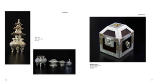 116 117
Mongolian stamp
gold, silver, steel, copper,
zinc, wood, stone
18x15 cm
N.Bat-Erdene
Spirit craft
silver, copper, zinc
35x15 cm
G.Gantsogt
 