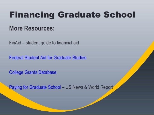 graduate school resources