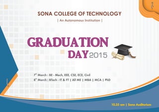 Graduation day 2015