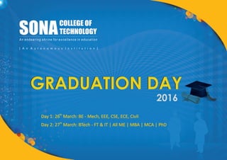 Graduation Day 2016 | PPT