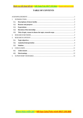 Graduation Internship Report How To Write A Pr Article Effectively.docx