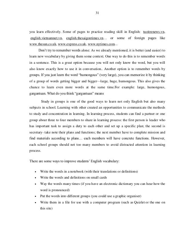 A study on motivation of grade 12 in learning English