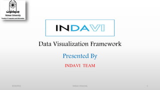 Data Visualization Framework
Presented By
INDAVI TEAM
18/10/2015 Helwan University
 