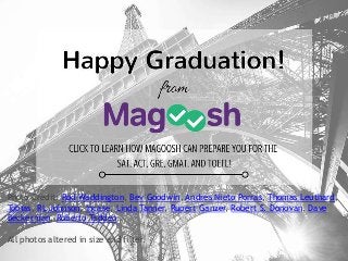 Photo Credit: Rod Waddington, Bev Goodwin, Andres Nieto Porras, Thomas Leuthard,
Tobias, RL Johnson, Incase, Linda Tanner, Rupert Ganzer, Robert S. Donovan, Dave
Beckerman, Roberto Taddeo
All photos altered in size and filter.