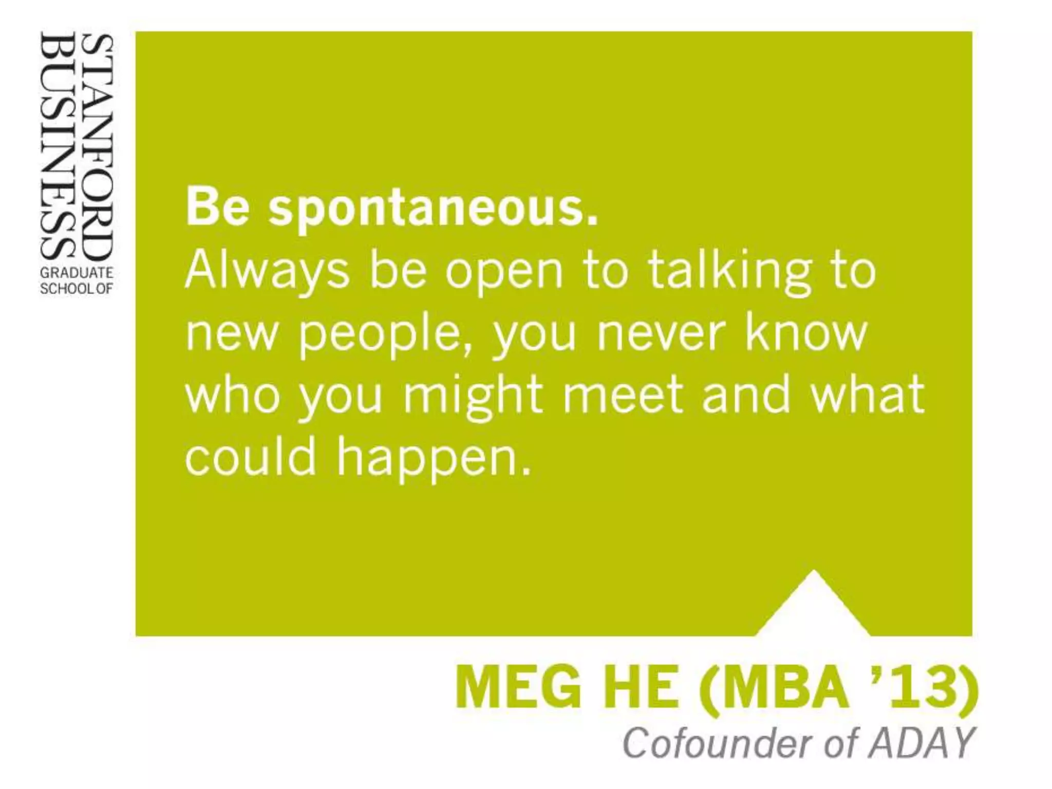 Words of Wisdom for the Class of 2015