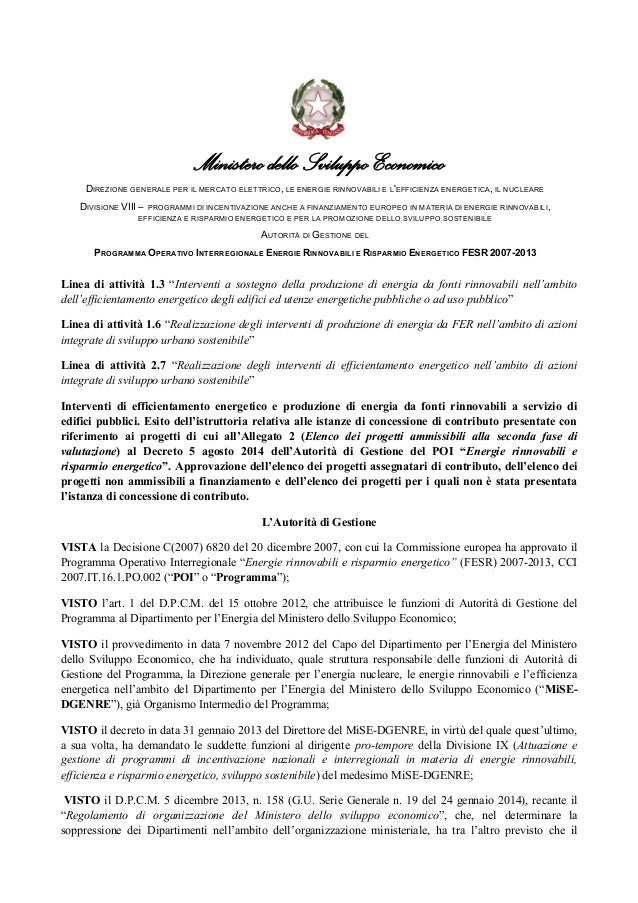 San Pietro Vernotico Illuminazione Pubblica Graduatorie Poi