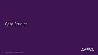 ©2021 AVEVA Group plc and its subsidiaries. All rights reserved.
11
Case Studies
 