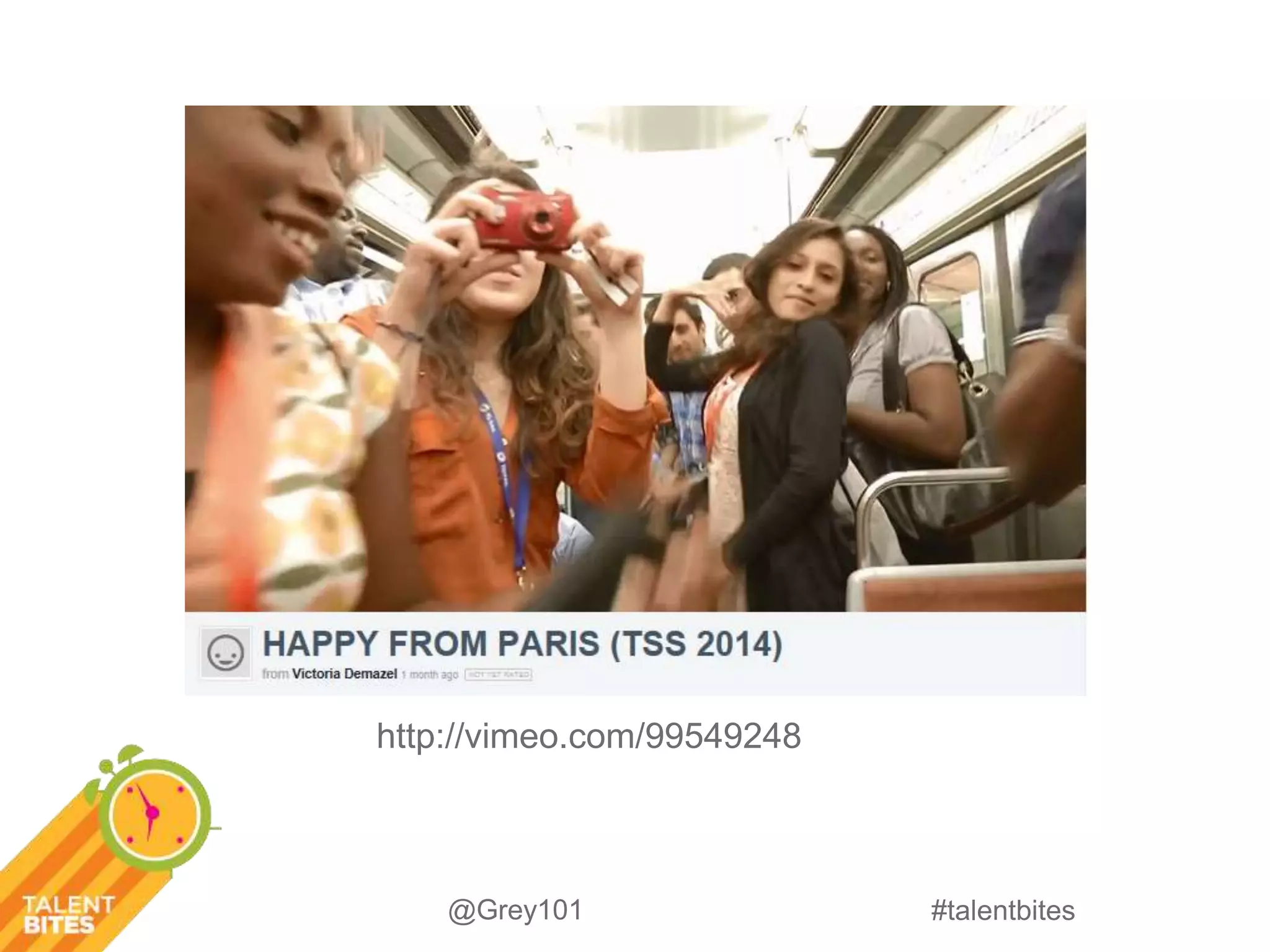 #talentbites 
http://vimeo.com/99549248 
@Grey101 
 