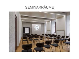 SEMINARRÄUME
 
