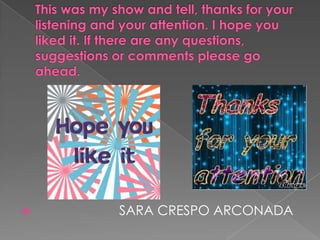  SARA CRESPO ARCONADA
 