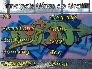 Pode ser feito com pincel, rolo, spray e compressor.O Graffiti na AntiguidadeAs primeiras formas de expressão consideradas “Graffiti” foram as pinturas rupestres inscritas em interiores de cavernas.
