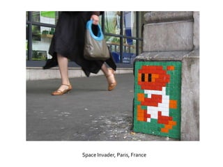 Space Invader, Paris, France
 