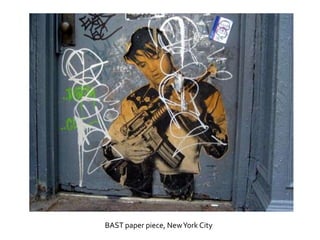 BAST paper piece, New York City
 