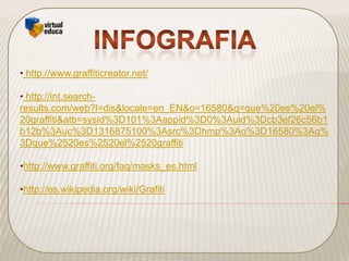 La expresión grafiti se usa también para referirse al movimiento artístico del mismo nombre, diferenciado de la pintura o como subcategoría de la misma, con su origen en el siglo XX. 