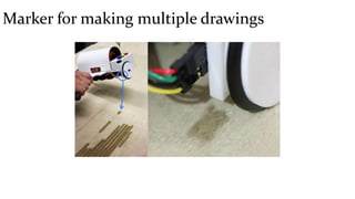 Marker for making multiple drawings
 