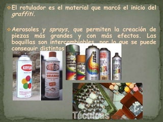 wildstyle, donde la composición es más complicada y las letras se entrelazan. wildstyle,