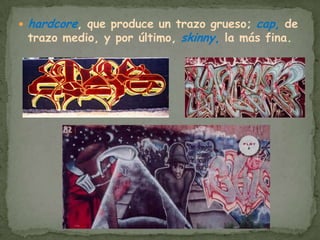 El rotulador es el material que marcó el inicio del graffiti.