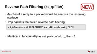 The Next Generation Firewall for Red Hat Enterprise Linux 7 RC | PDF