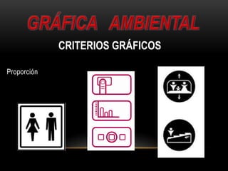 Proporción
CRITERIOS GRÁFICOS
 