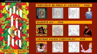 U I D E S I G N . B L O G . B R
AN Á L I S E S - D I S CO S
“ T RO P I C Á L I A O U PANI S E T C I R CE NC I S " - 1 9 6 8
“ G I L B E R T O G I L ” - 1 9 6 8
“ C A E T ANO V E L O S O ( T RO P I C Á L I A ) ” - 1 9 6 8
 