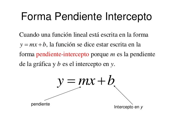 Graficando Funciones Lineales