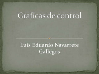 Luis Eduardo Navarrete
       Gallegos
 