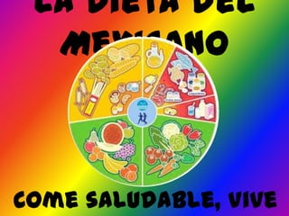 La dieta del
  Mexicano



Come saludable, Vive
 