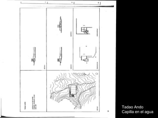 Tadao Ando Capilla en el agua 