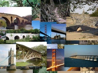 Grafica sobre la evolucion de los puentes