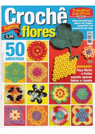 Graficos flores-croche