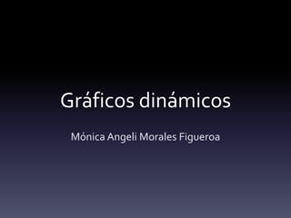 Gráficos dinámicos
Mónica Angeli Morales Figueroa
 