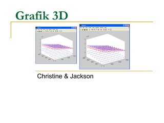 Grafik 3D 
Christine & Jackson 
 
