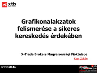 Grafikonalakzatok
          felismerése a sikeres
         kereskedés érdekében

             X-Trade Brokers Magyarországi Fióktelepe
                                             Kass Zoltán


www.xtb.hu
 