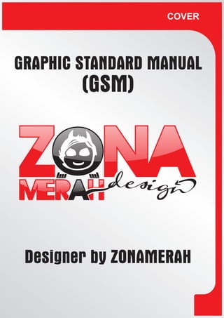 Grafik standar manual   logo zonamerah