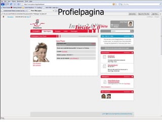 Profielpagina 