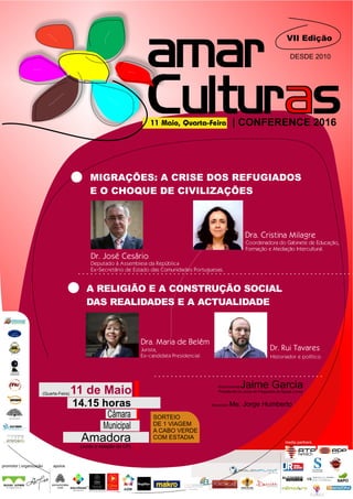 amarCulturas Conferences 2016