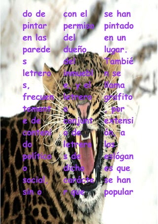 Grafiti Problema Social