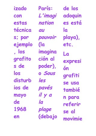 Grafiti Problema Social