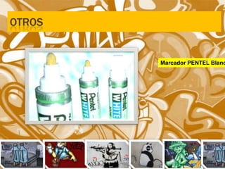 otrosMarcador PENTEL Blanco 
