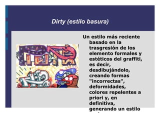 Piezas Una pieza es un graffiti de gran tamaño hecho con spray sobre una superficie, no siempre sobre una pared, puede ser en un cuaderno o en los senos de una mujer