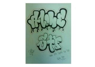 Blocks letters (letras bloque)