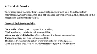 Tree Graft Incompatibility graft incompatibility and their mechanism | PPTX
