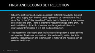 GRAFT VERSUS HOST REACTION AND REJECTON pptx | PPTX